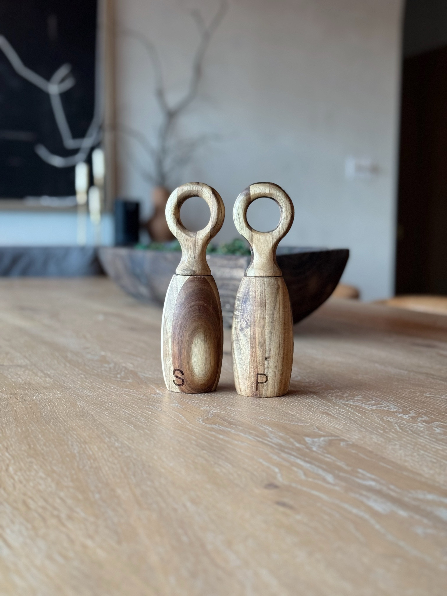 Wood Salt & Pepper Shaker. 

S&P together we will be
Forever you will see. 


#LTKGiftGuide #LTKHome #LTKFindsUnder50