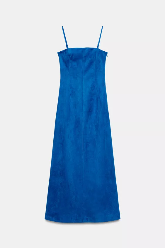 FAUX SUEDE DRESS | Zara US