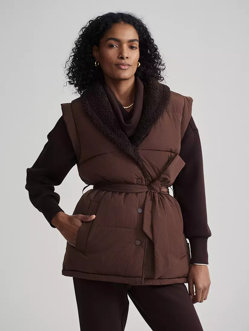 Varley Women's Lanville Reversible Gilet Belted Vest | DICK'S Sporting Goods