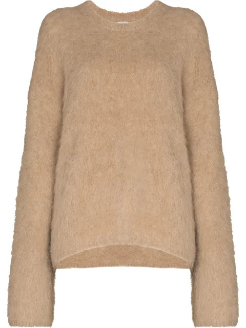Totême alpaca-blend Jumper - Farfetch | Farfetch Global