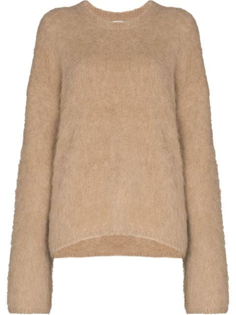 Totême alpaca-blend Jumper - Farfetch | Farfetch Global