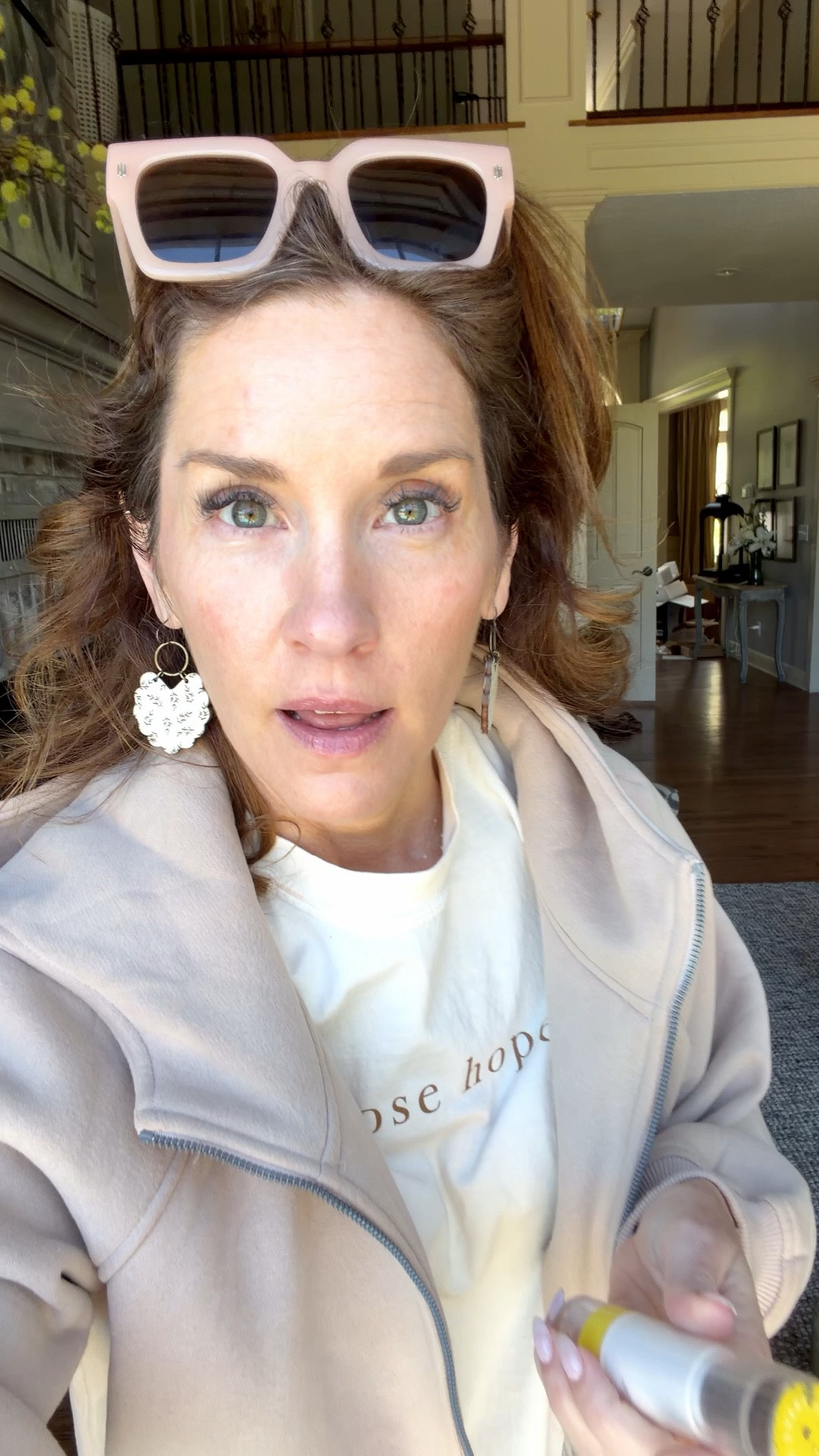 Love this resetting powder spf 35 from @Supergoop! You can apply over a full face of makeup to keep you covered and protected from the sun ☀️ 

Also works great for your hands while driving too! 

#ad

#LTKBeauty #LTKselfcare #LTKOver40