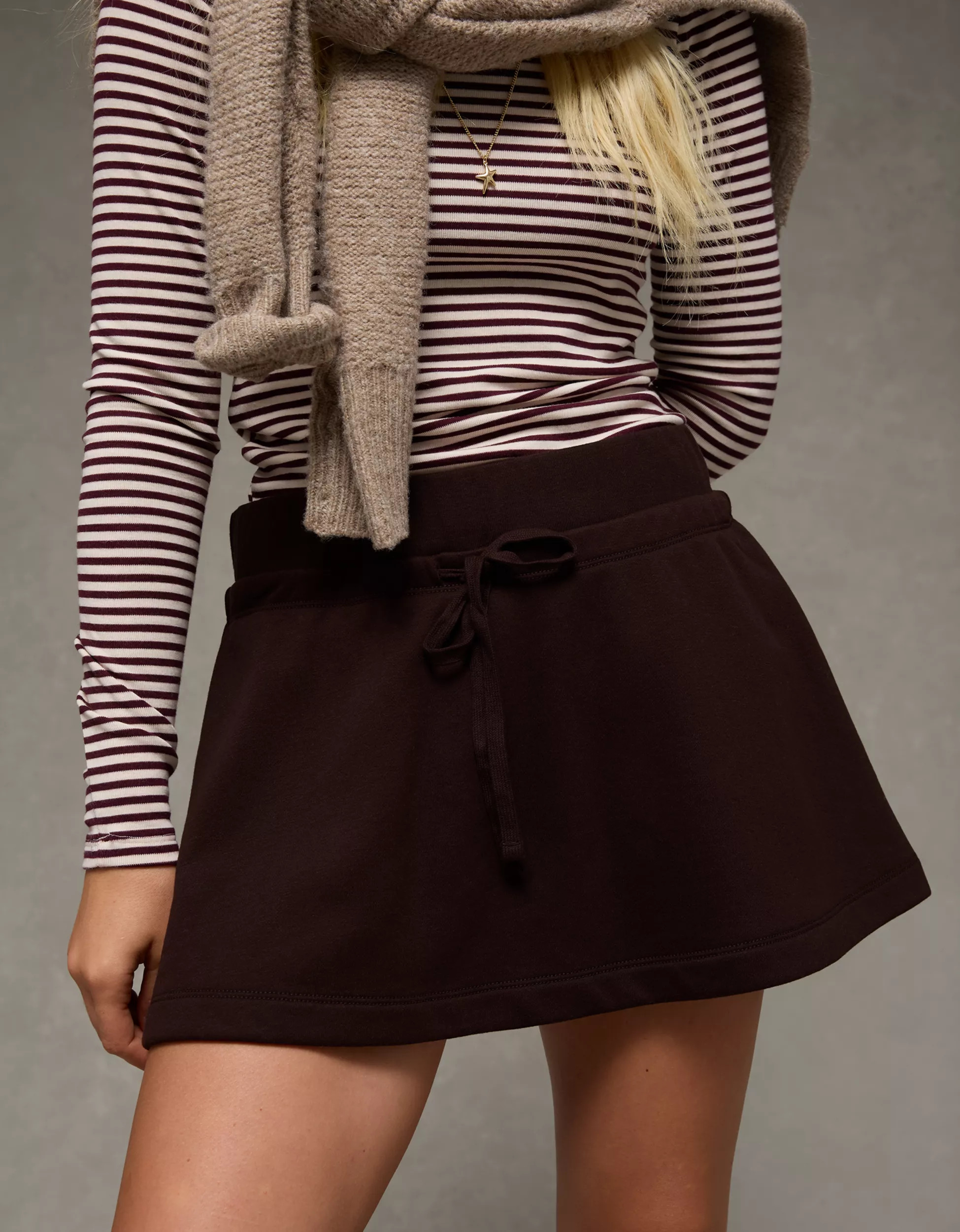 AE High-Waisted Mini Skort | American Eagle Outfitters (US & CA)