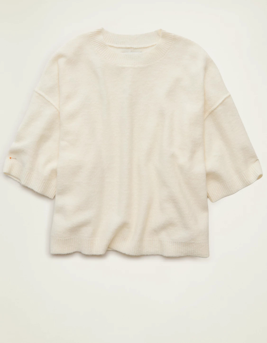 New AE Whoa So Soft Short-Sleeve Sweater | American Eagle Outfitters (US & CA)