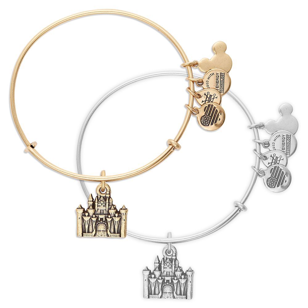 Sleeping Beauty Castle Figural Bangle by Alex and Ani | Disney Store