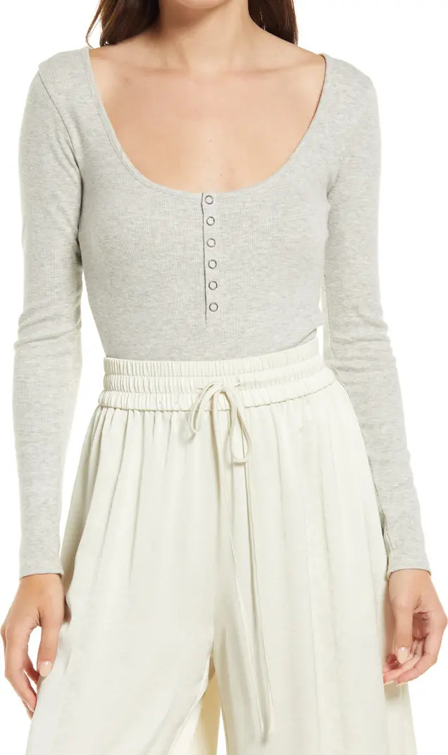 Rating 2.9out of5stars(12)12Henley Organic Cotton Blend BodysuitOPEN EDIT | Nordstrom Rack