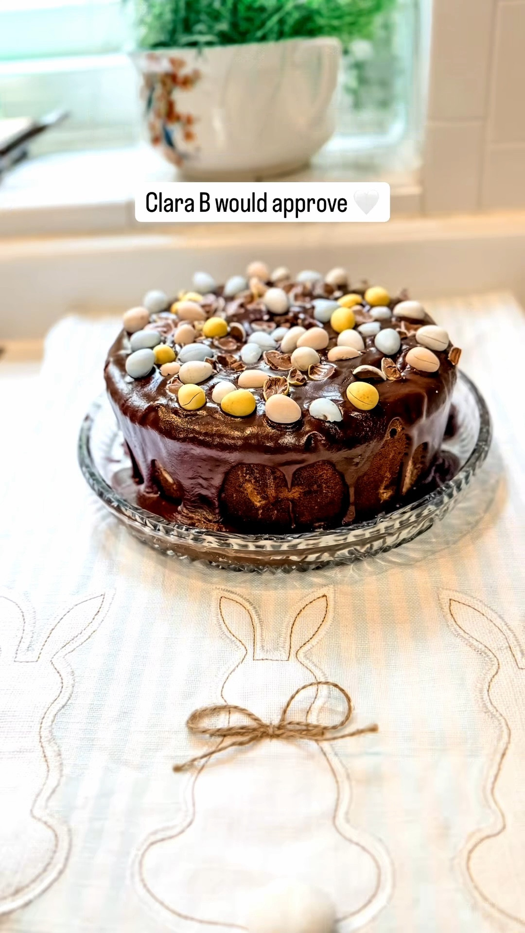 My mama’s old-fashioned chocolate pound cake… with a little Easter twist 🐣🤍

This is one of those recipes that’s been in our family for years—rich, chocolatey, perfectly dense, and topped with the most dreamy fudgy frosting. This year I added a little fun with Cadbury mini eggs (half whole, half chopped) folded right into the batter and sprinkled on top while the frosting is still warm… and y’all… it is SO good. That little crunch with the soft cake is everything.

If you’re looking for an easy Easter dessert that feels nostalgic but a little elevated, this is it 🤍

I’m sharing the full recipe in the comments below so you can save it for your Easter table!

#LTKHome #LTKSeasonal #LTKfoodie