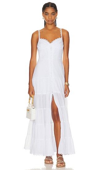 Melia Dress in Solid White | Revolve Clothing (Global)