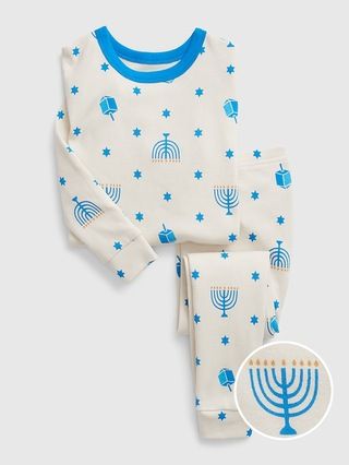 babyGap 100% Organic Cotton Hanukkah PJ Set | Gap (CA)