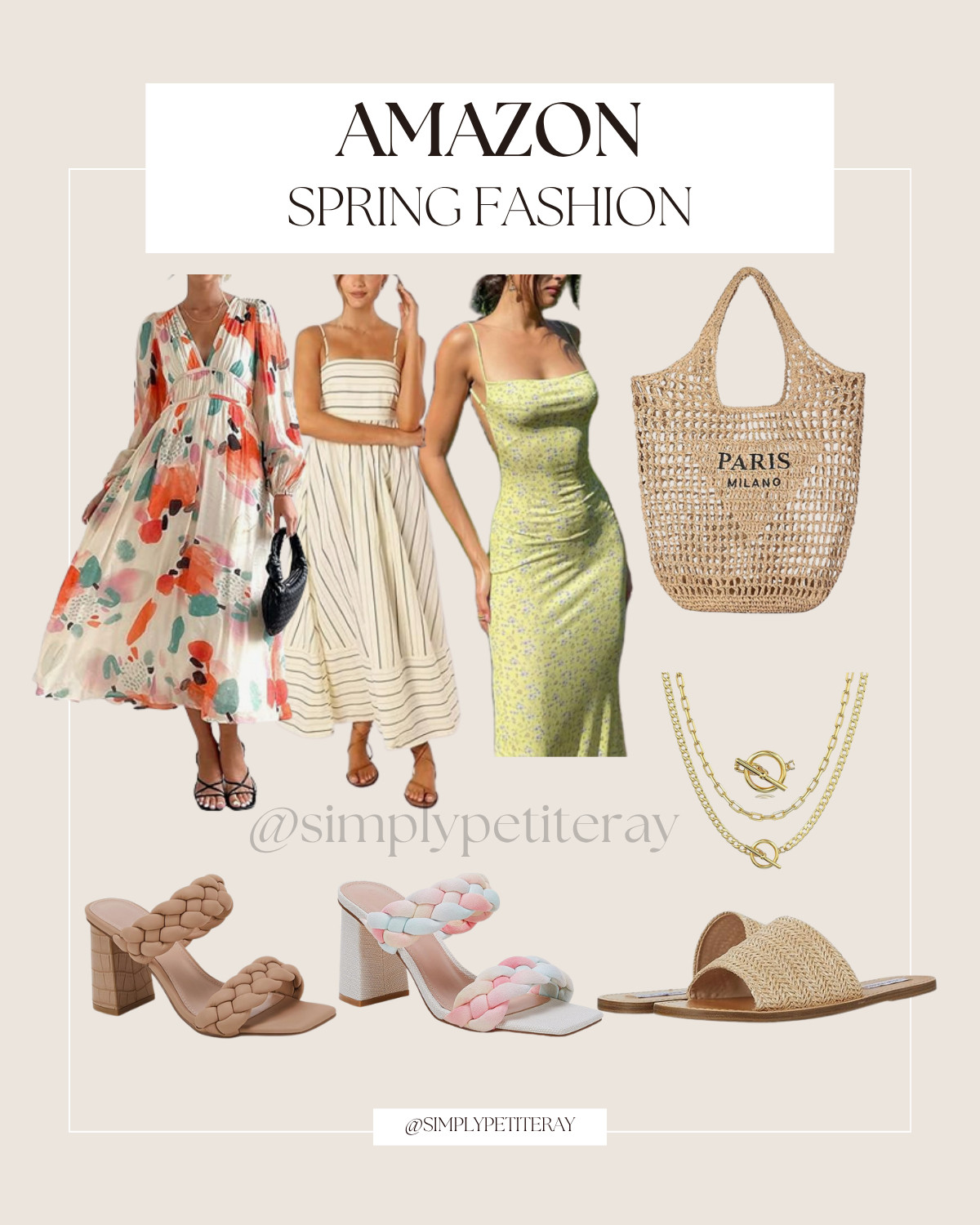 Get ready for spring with these chic and stylish picks. Perfect for any occasion.

Amazon Spring Fashion 🌸 get ready for spring with these chic and stylish picks, perfect for any occasion 

I earn commissions from qualifying purchases.

#AmazonFinds #SpringFashion #SpringStyle #AmazonFashion #ChicStyle #StyleInspo #FashionFinds #SpringOutfits
 

 #LTKootd #LTKSeasonal