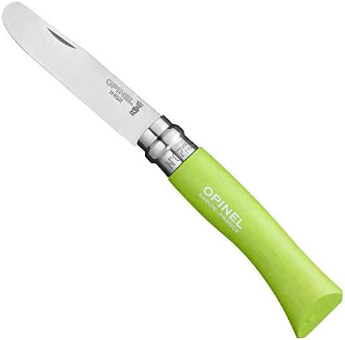 Opinel My First No.7 Stainless Steel Children’s Folding Pocket Knife with Safety Rounded Tip | Amazon (US)