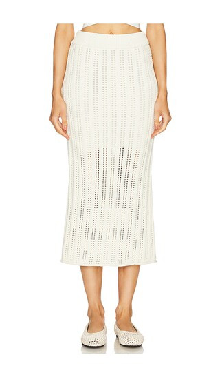 A.L.C. Aurora Skirt in Ivory. - size S | Revolve Clothing (Global)