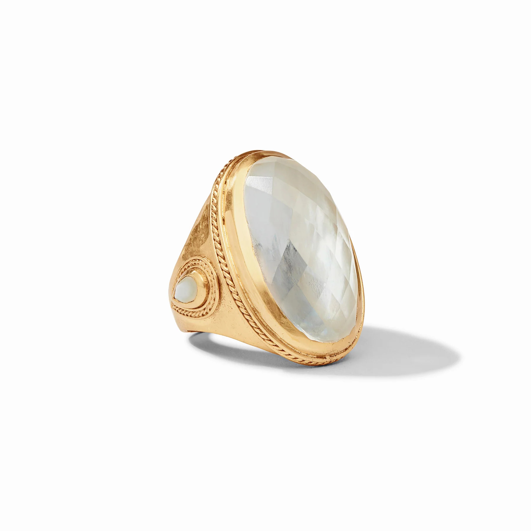 Cannes Gold Statement Ring | Julie Vos
