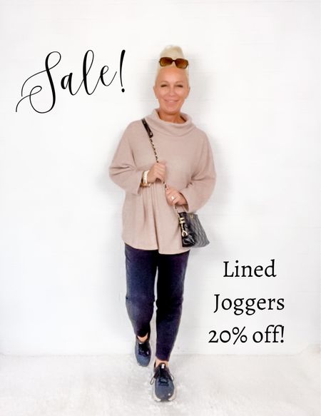 Lined joggers are 20% off! I live in these in the winter. Soft, cozy, WARM!

#LTKFind #LTKsalealert #LTKSeasonal