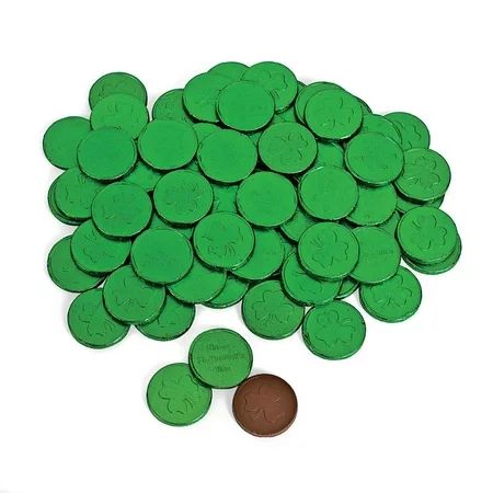 St Patricks Day Chocolate Coin - Edibles - 68 Pieces | Walmart (US)