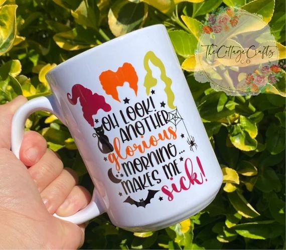 Halloween Mug Winnie Mug Scary Mug Glorious Morning Cup - Etsy | Etsy (US)