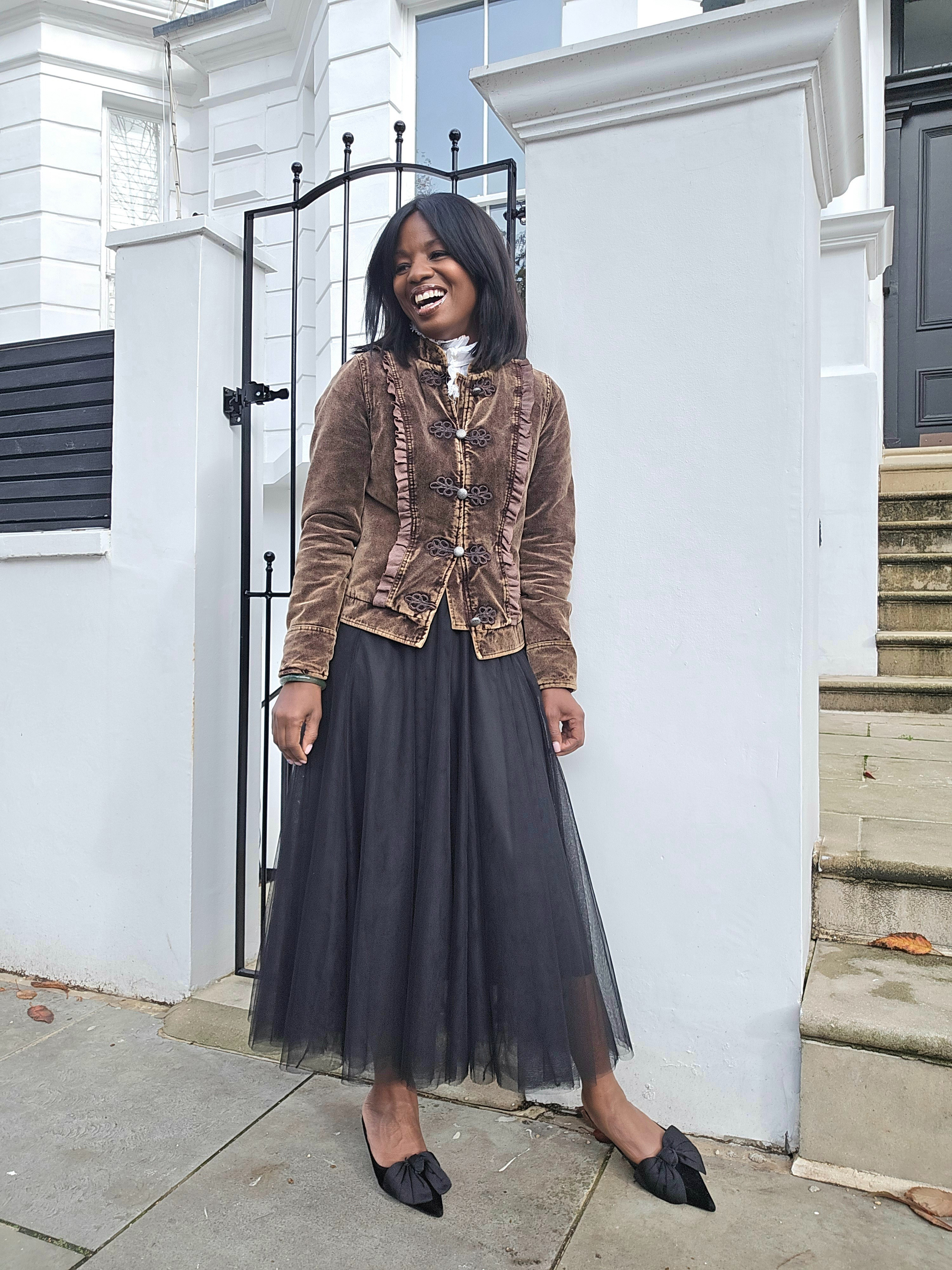 Velvet & Tulle Skirt, great for party season

#LTKuk #LTKpartywear #LTKover50style