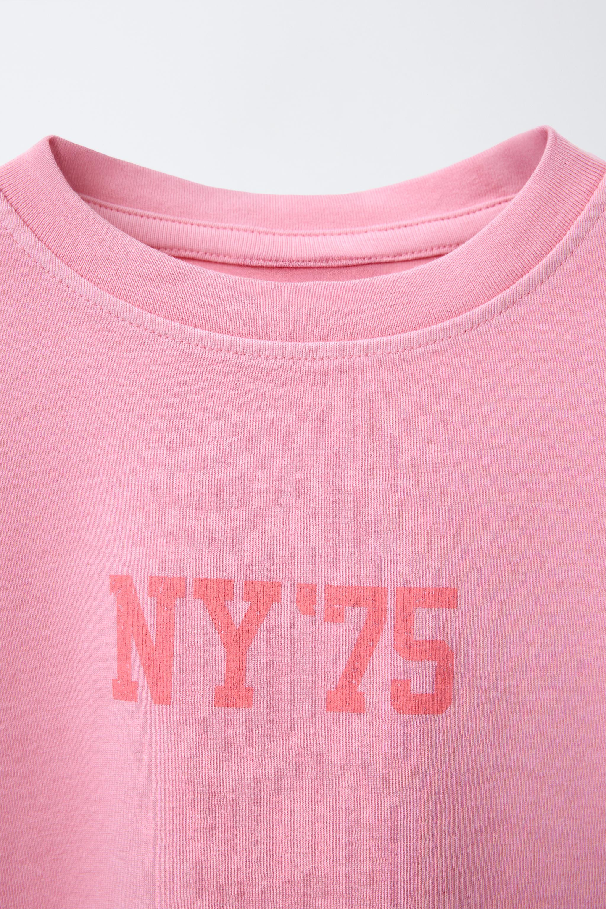 TEXT PRINT T-SHIRT | Zara US