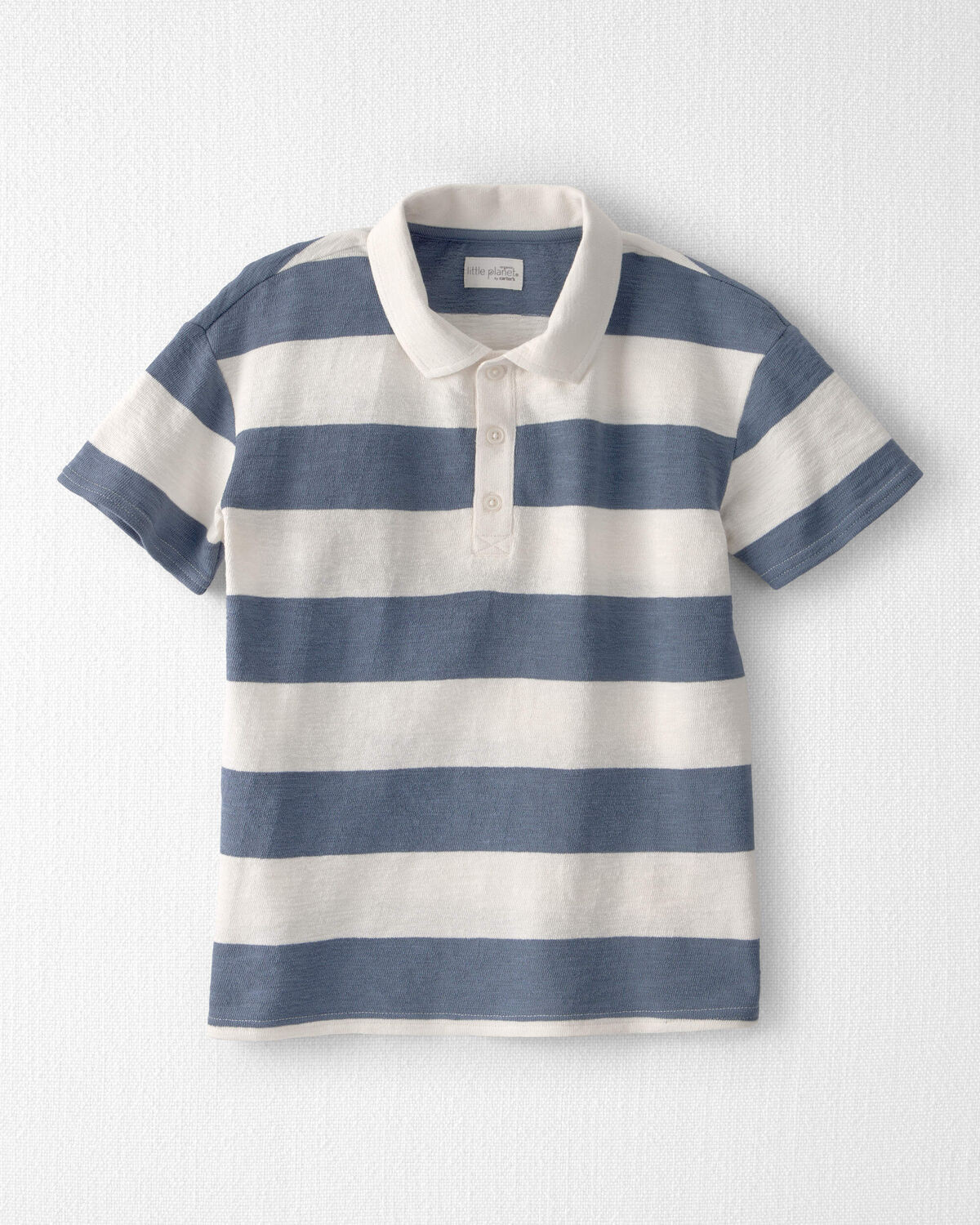 Boys Polo Shirt Made with Organic Cotton in Stripes | Carter's Inc