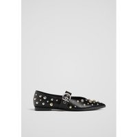 Stradivarius Studded ballet flats BLACK 3 | Stradivarius (UK)