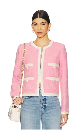 Howy Fitted Jacket in Ballerina | Revolve Clothing (Global)