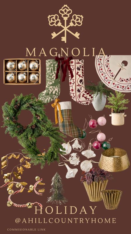 Magnolia holiday finds!

Follow me @ahillcountryhome for daily shopping trips and styling tips!

Seasonal, home, home decor, decor, holiday, christmas, ahillcountryhome 

#LTKHoliday #LTKSeasonal #LTKU