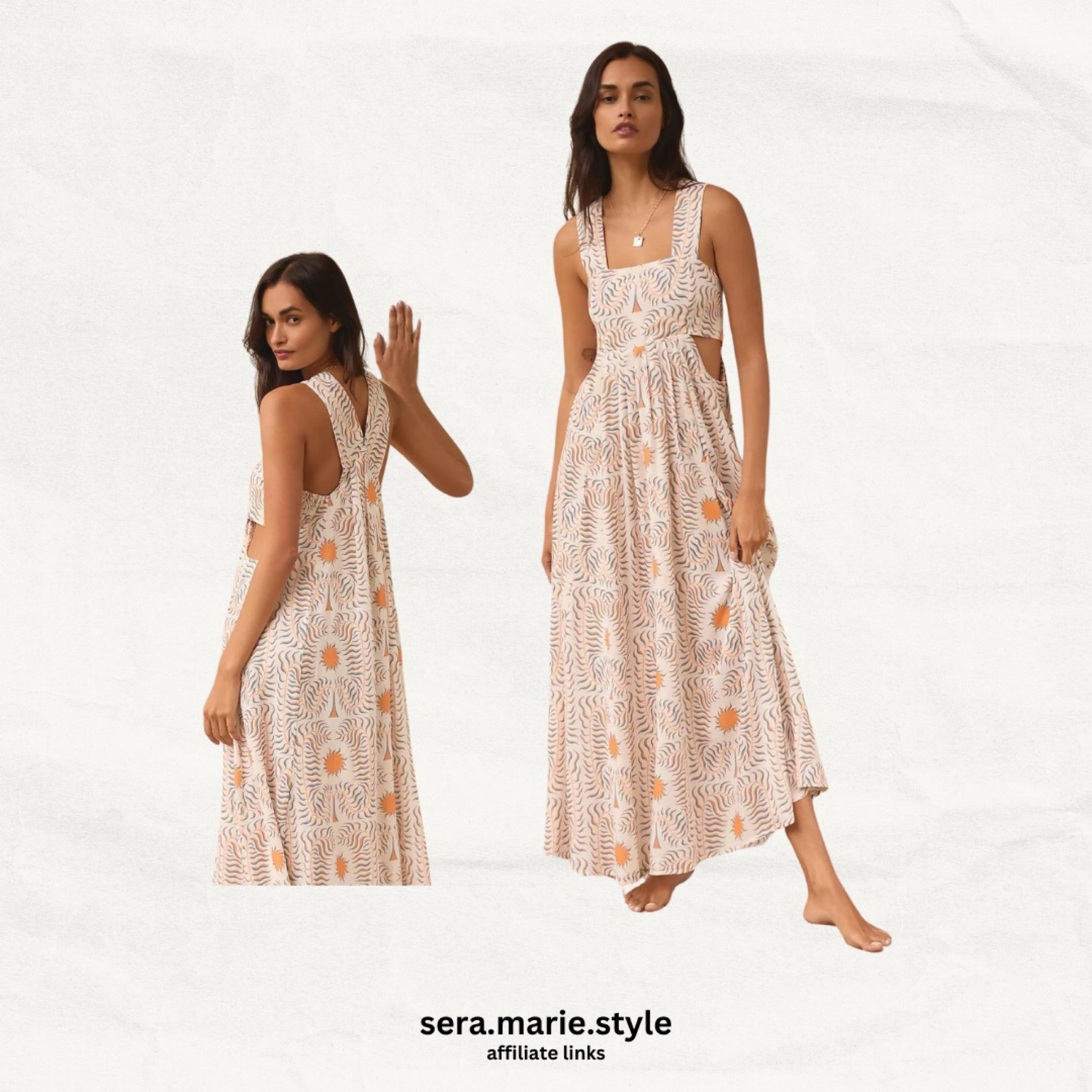 Women’s maxi dress 
Women’s cut out dress 
Summer dress 
Summer style 
Boho style 
Anthropologie style 


#LTKTravel #LTKParties #LTKStyleTip