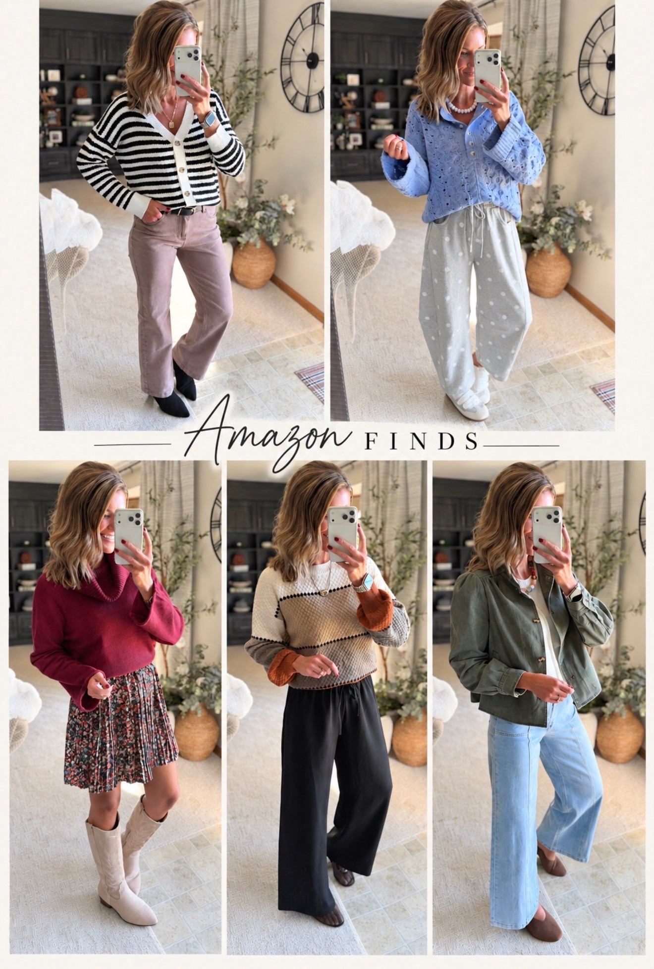 My Amazon cart is officially in Fall mode 🍂 
All tops small. Pants medium. Jeans 6

#LTKSeasonal #LTKOver40 #LTKSaleAlert