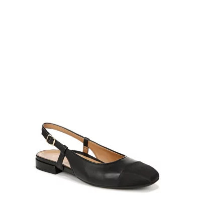 Vionic Women's Petaluma Slingback Flat, Black, 6M | Belk