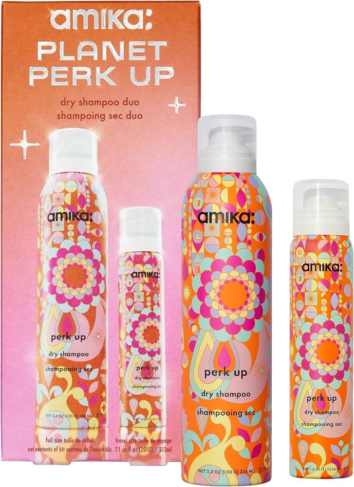 amika planet perk up dry shampoo duo | Amazon (US)