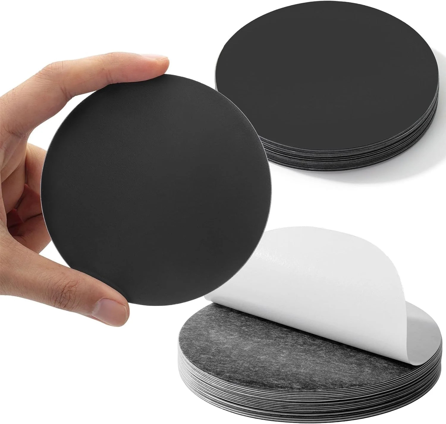 Mr. Pen- Round Magnets with Adhesive Backing, 20 pcs, Adhesive Magnetic Sheets with Adhesive Back... | Walmart (US)