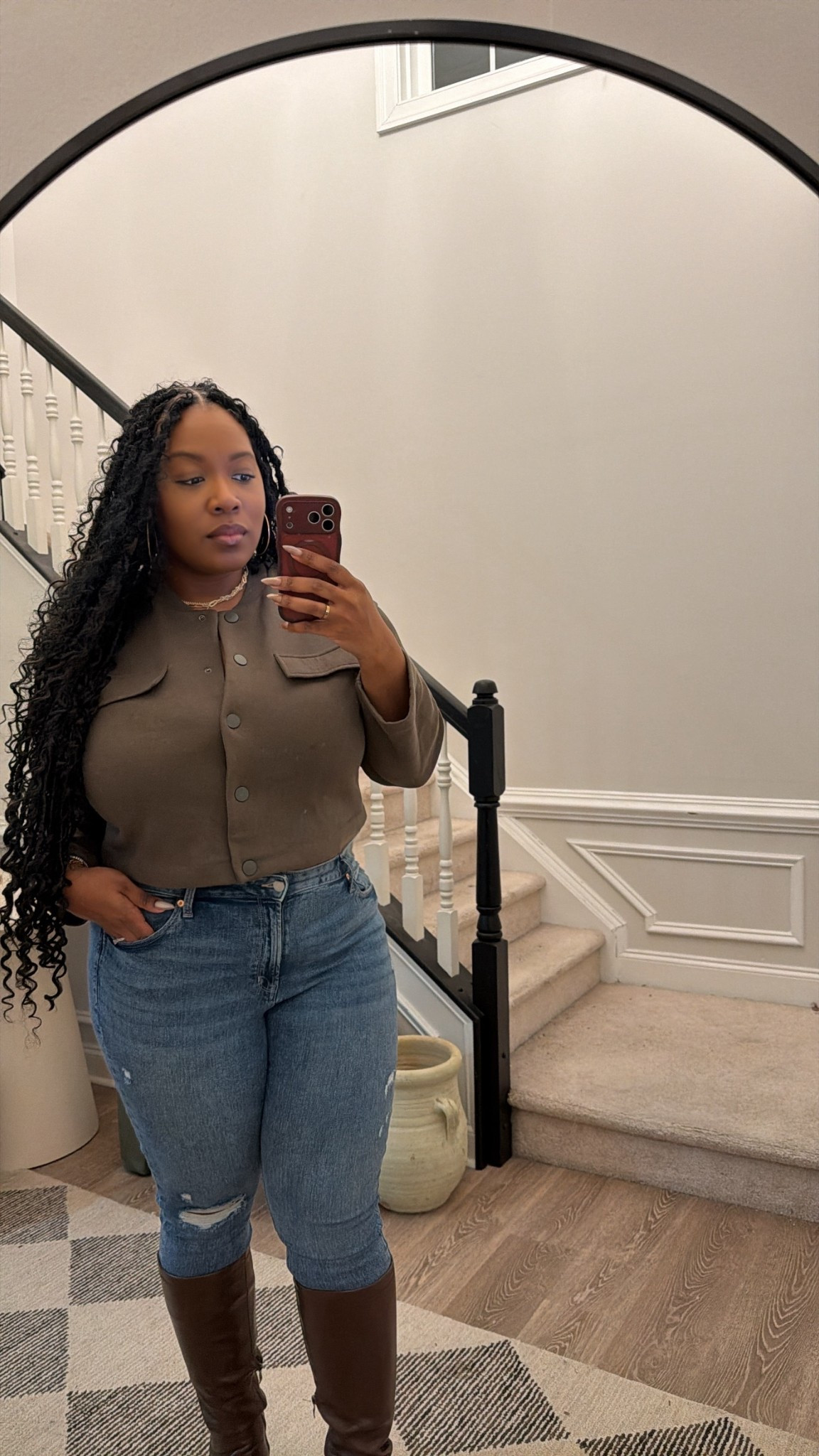 Wore this for girls night and made this cute jacket into a top!

#LTKmomlife #LTKootd #LTKPlusSize