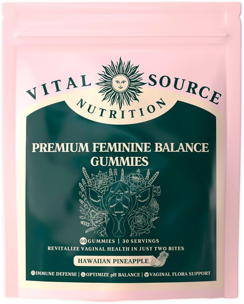 Vital Source Nutrition - Premium Feminine Balance Gummies - for Women’s Health & Wellness - Imm... | Amazon (US)