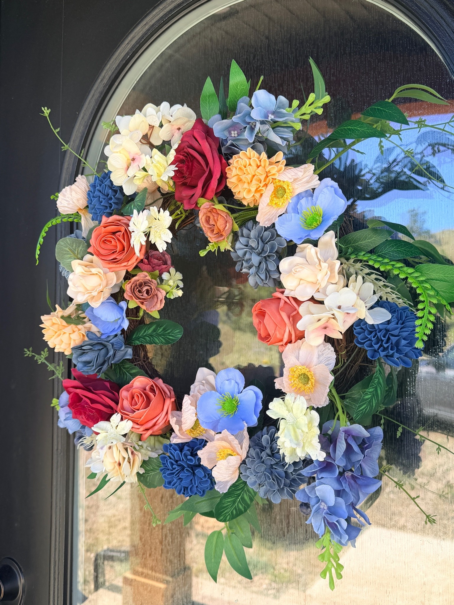 Up Close with My Favorite Summer Find

Up close and personal with the prettiest wreath on the block! 🤍 Honestly, finding faux florals that actually look realistic can be such a challenge, but the texture and detail on this piece are incredible. The mixing of different flower styles gives it that "freshly picked from the garden" look without any of the maintenance.

If you have summer hosting, BBQs, or dinner parties on the calendar, refreshing your front porch is a great way to set the mood before guests even step inside!

#LTKHome #SummerHosting #PorchDecor #FloralDesign #SummerVibes #FrontDoorDecor #WreathMaking #HomeDecorInspo #HostingEssentials #OutdoorLiving #FauxFlorals #BeautifulHomes #SummerStyle #CurbAppealGoals 

 #LTKSeasonal #LTKHome