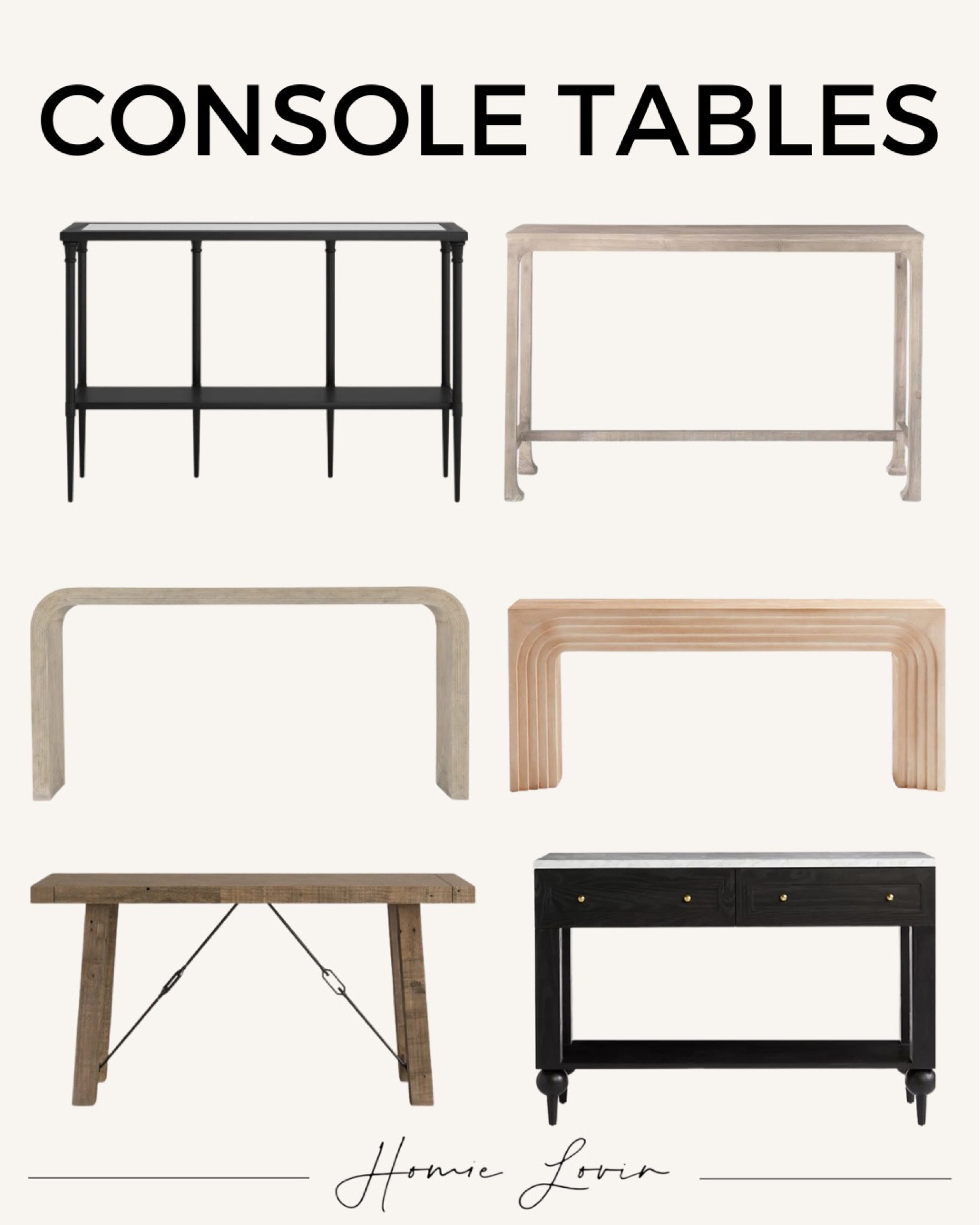 Amazing deals on these console tables!

Furniture, home decor, interior, design, console, table, Wayfair, Pottery Barn, Crate & Barrel, Target #Furniture #Homedecor #InteriorDesign #Wayfair #PotteryBarn #CrateAndBarrel #Target

#LTKhome #LTKfamily #LTKsalealert