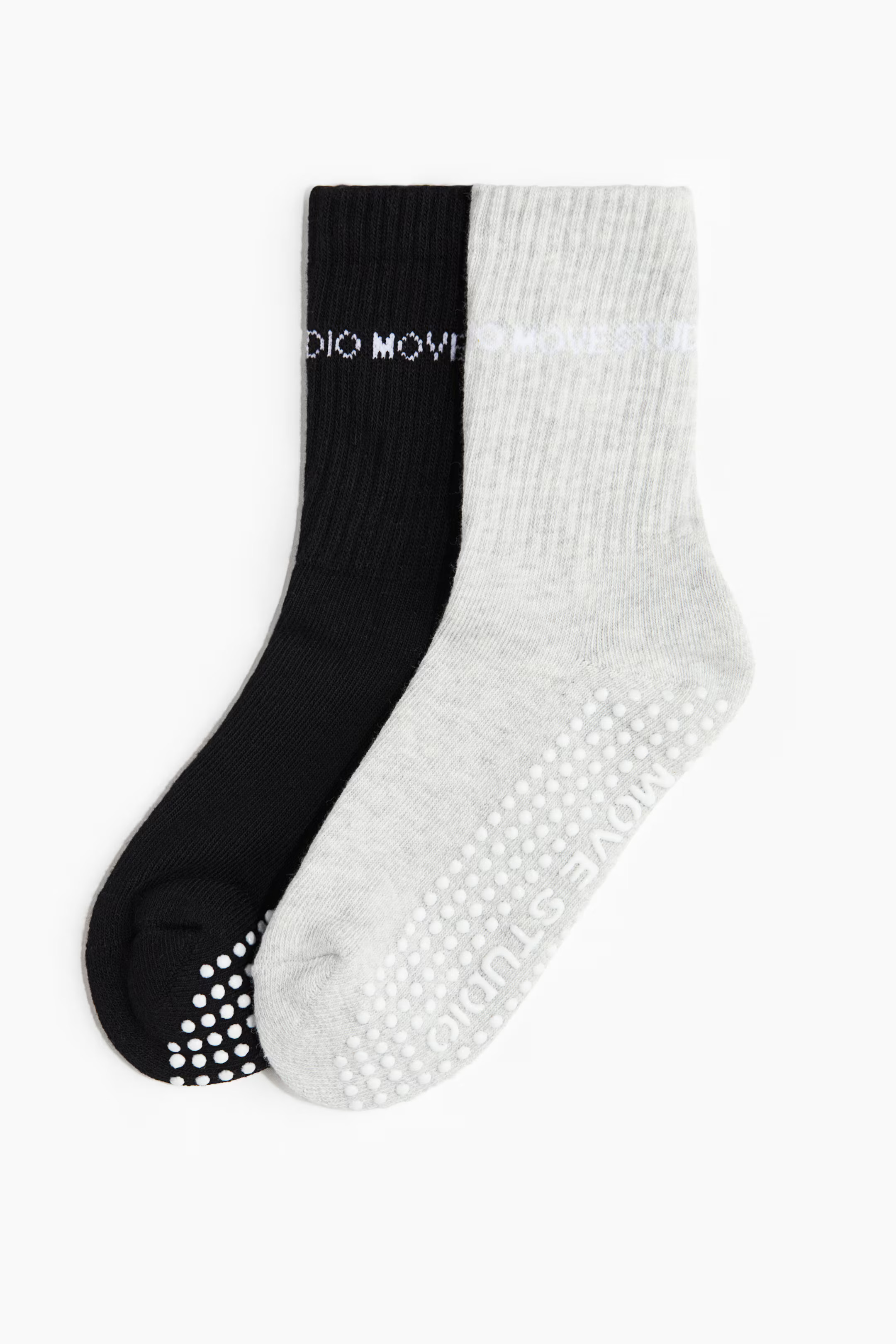2-pack anti-slip yoga socks | H&M (UK, MY, IN, SG, PH, TW, HK)