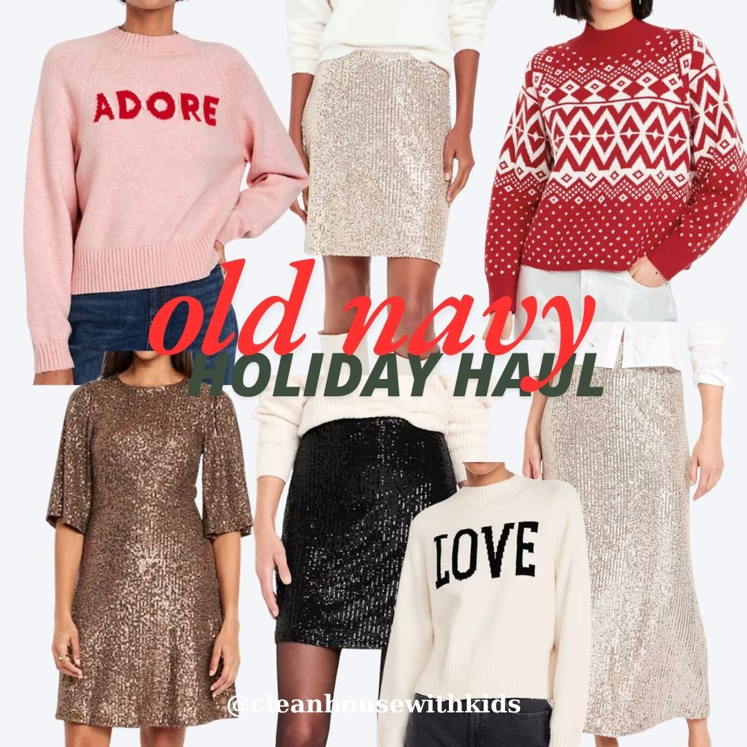 Old Navy | Women | Holiday | Christmas Outfits | Sequins | Sweaters 

 

#LTKHoliday #LTKSeasonal #LTKStyleTip