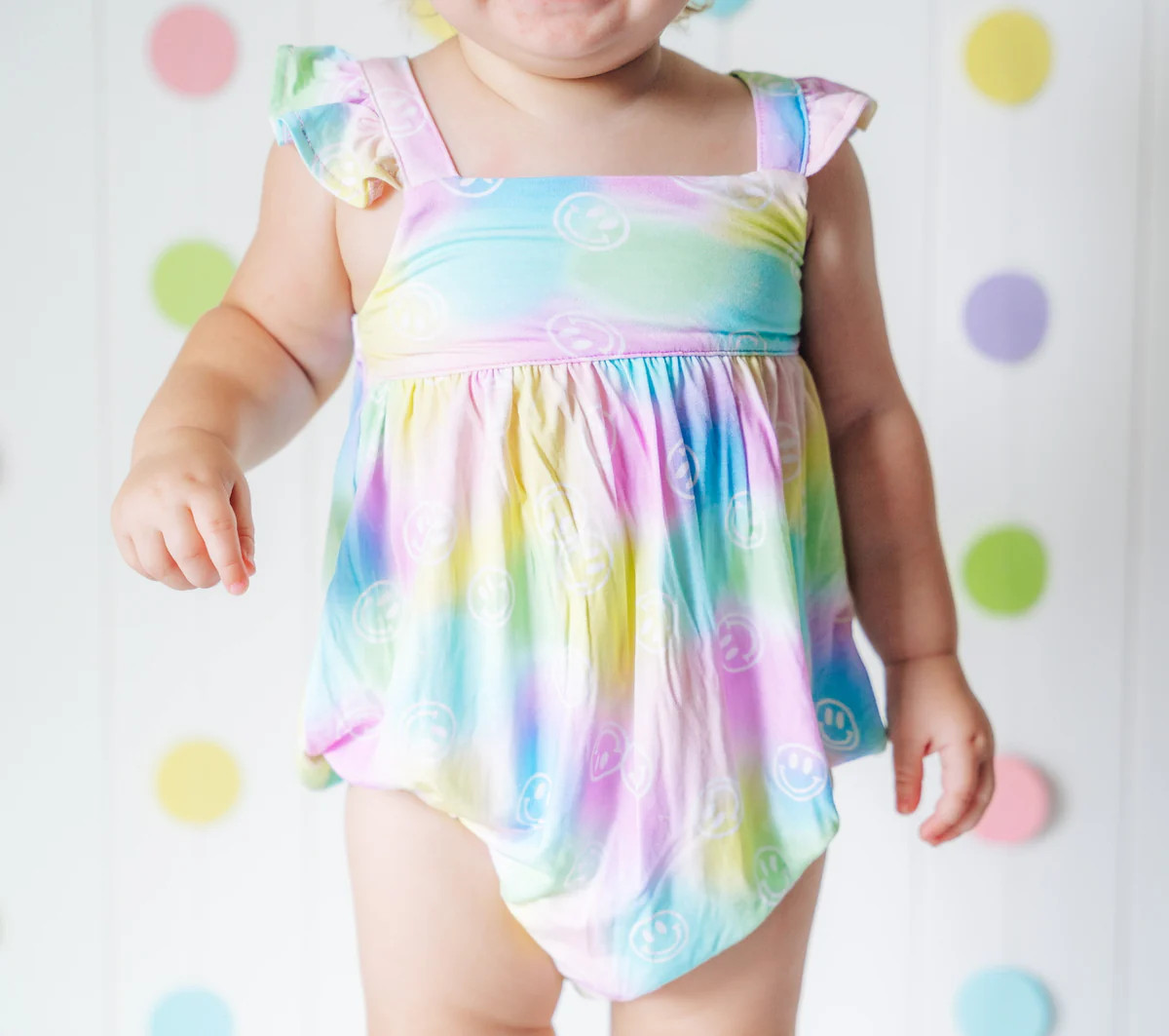 DREAMY SMILEY DREAM BUBBLE ROMPER | Dream Big Little Co.