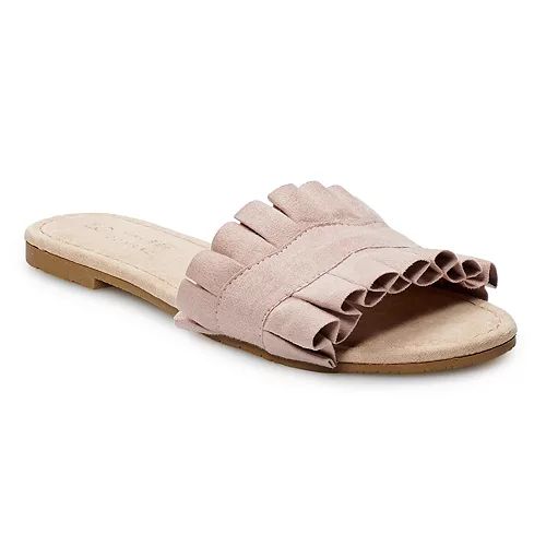 LC Lauren Conrad Joliet Women's Slide Sandals | Kohl's