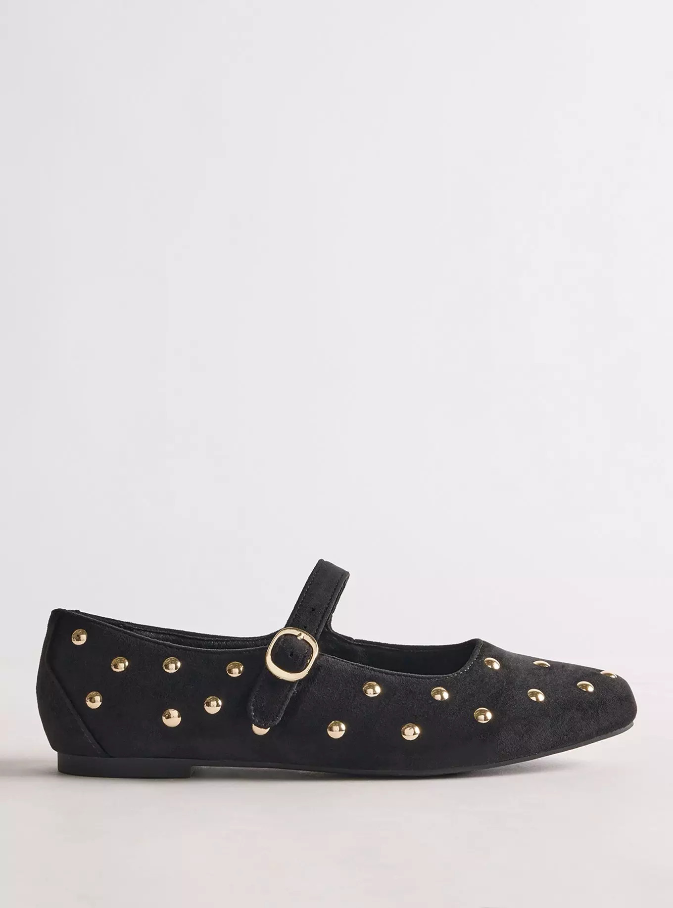 Studded Mary Jane Ballet Flat (WW) | Torrid (US & Canada)