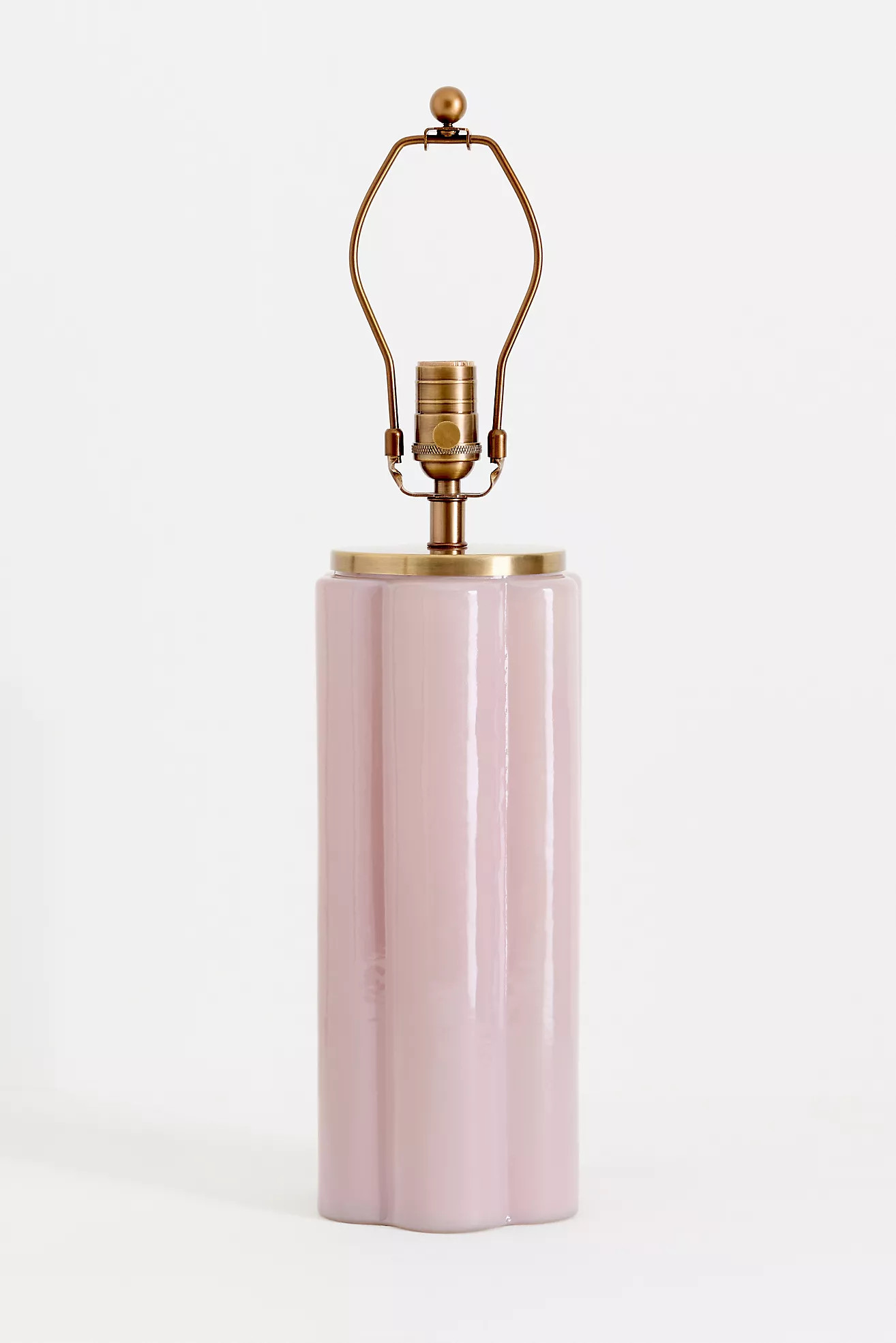 Scalloped Glass Lamp Base | Anthropologie (US)