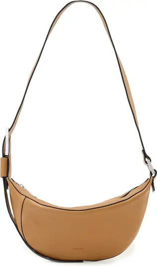 AllSaints Luna Leather Crossbody Bag | Nordstrom | Nordstrom