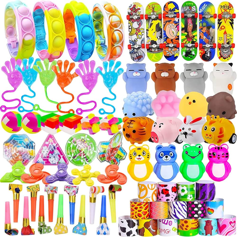 59 Pcs Party Favors for Kids 3-4-8,Treasure Box Toys for Classroom,Goodie Bag Stuffers,Classroom ... | Amazon (US)