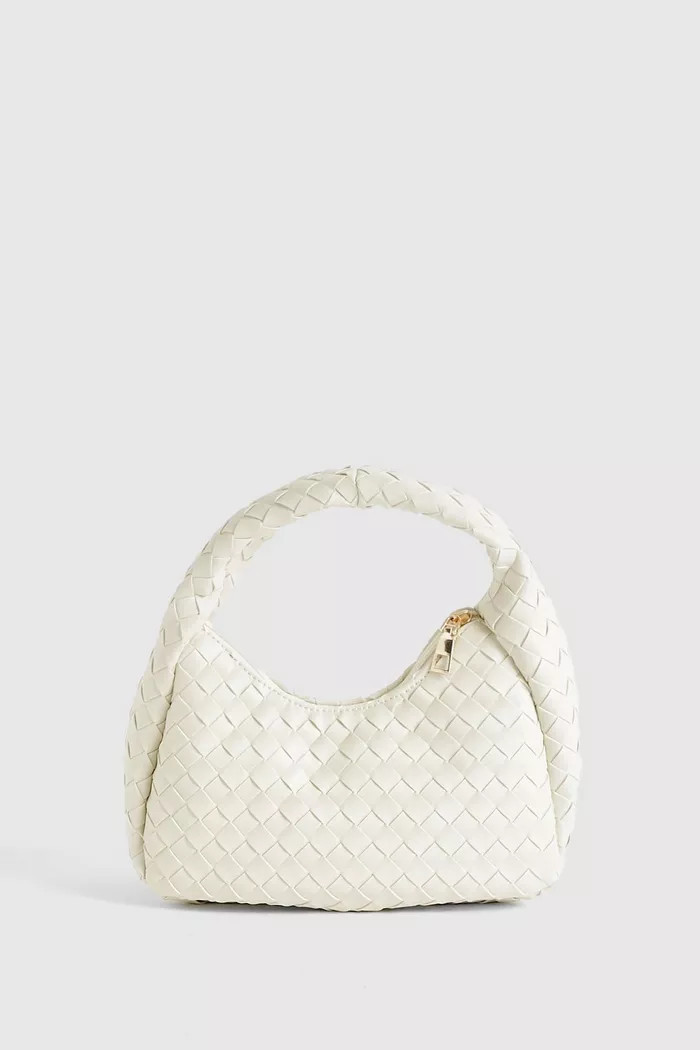 Woven Grab Bag | Boohoo.com (UK & IE)