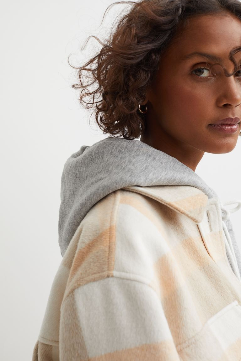 Oversized Twill Shacket | H&M (US + CA)