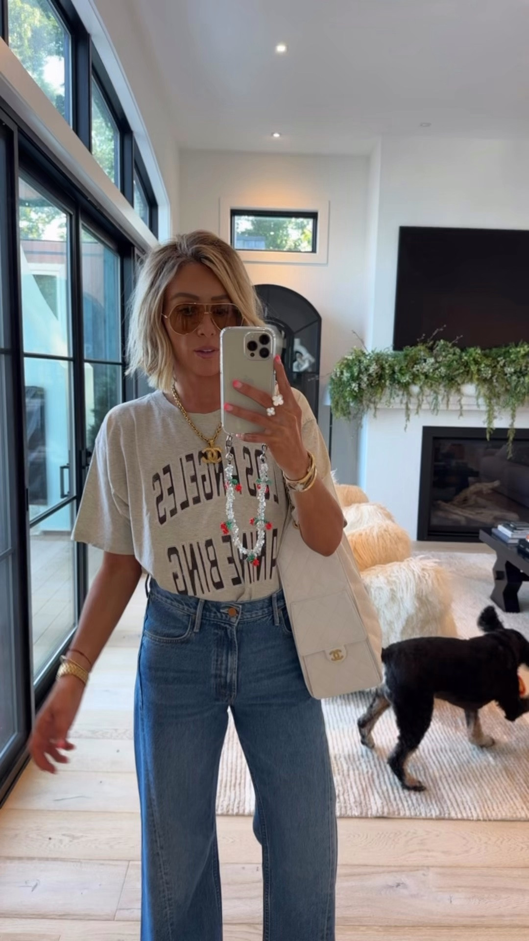 Your pre fall uniform 💯💯💯 most worn tee & most worn denim restocked