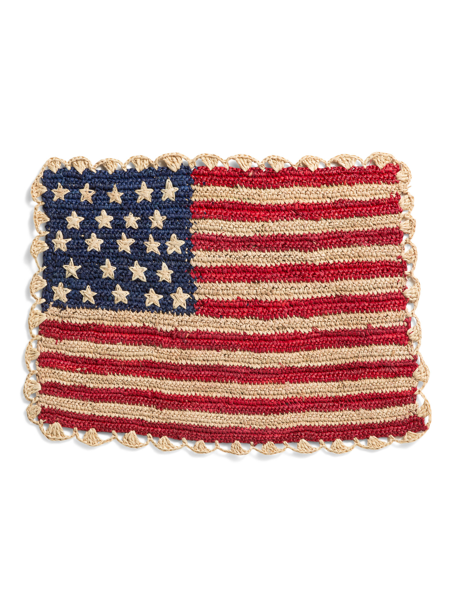 Hand Woven American Flag Placemat | TJ Maxx