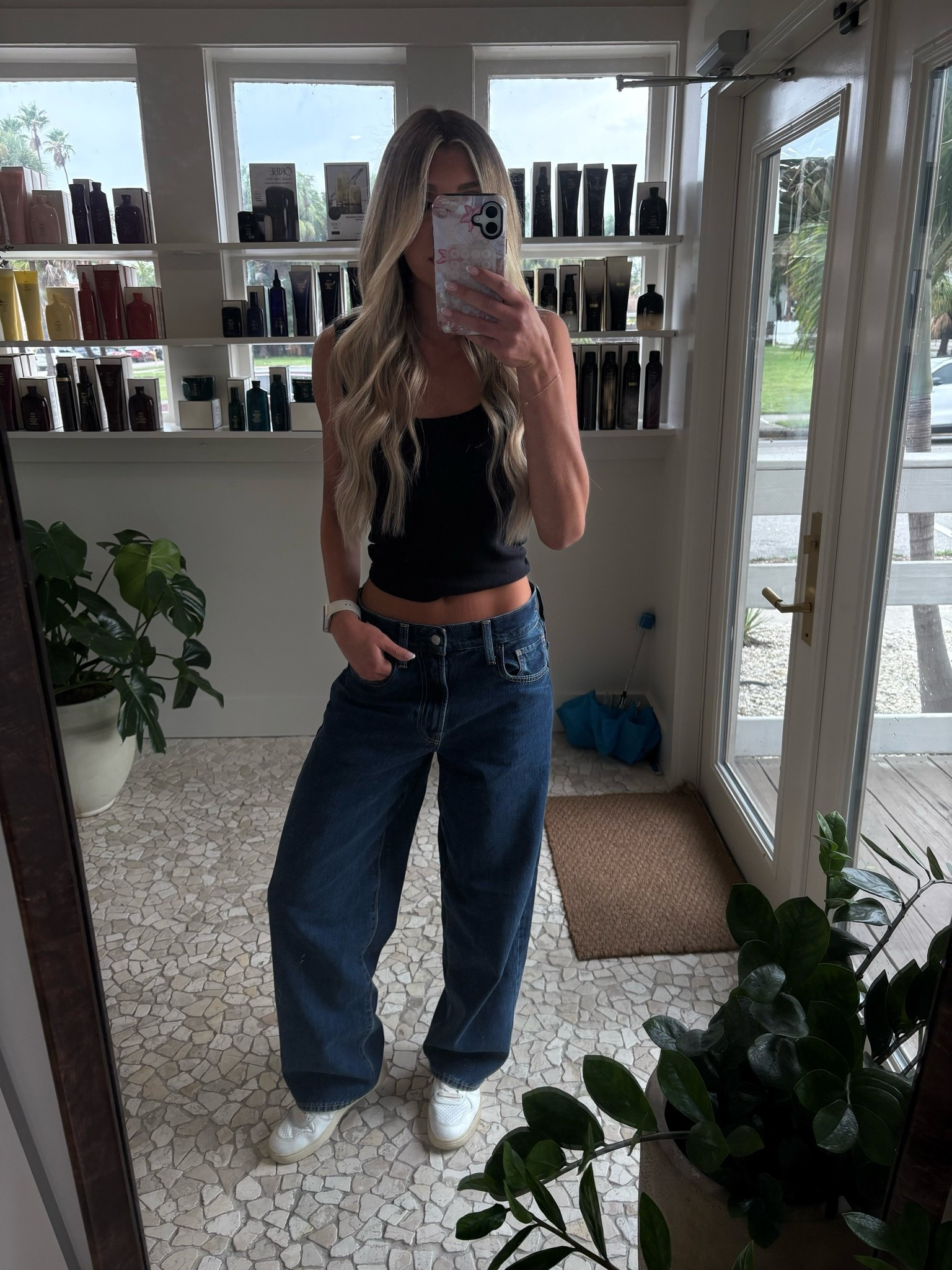 obsessed with this Hailey Bieber x GAP low rise baggy jeans! wearing a size 25. linking similar too!

#LTKootd #LTKgrwm