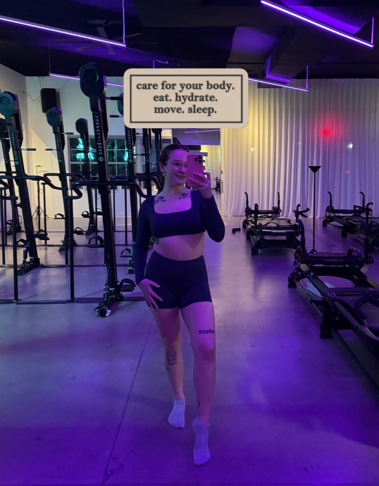 Fitness has always been a part of my life, but it has turned into something so much more than wanting to lose a few pounds. It’s a hobby, a coping strategy, and part of who I am. Moving my body has done things for my mental and physical health that I am so grateful for. Here’s to taking care of yourself in 2026 🩷
•
•
•
#fitness #gym #mentalhealth #selfcare #selflove❤️

#LTKActive #LTKfitnessgoals #LTKselfcare