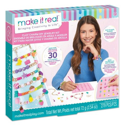 Make It Real: Clay Charm DIY Jewelry Kit | Target